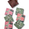 Floral Echoes - Wooden coasters by Homesy Hues