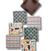 Pattern Play - Wooden coasters by Homesy Hues