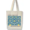 She Blooms Wild - Tote bags by Homesy Hues