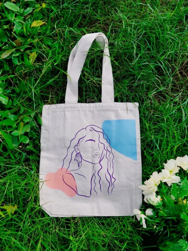 Stylish Girl - tote bags by Homesy Hues